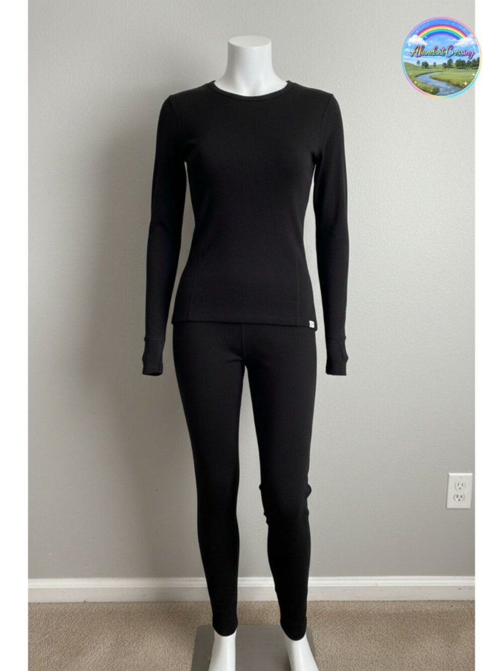 100% Merino Wool Base Layer Set Thermal Top Bottom Wicking